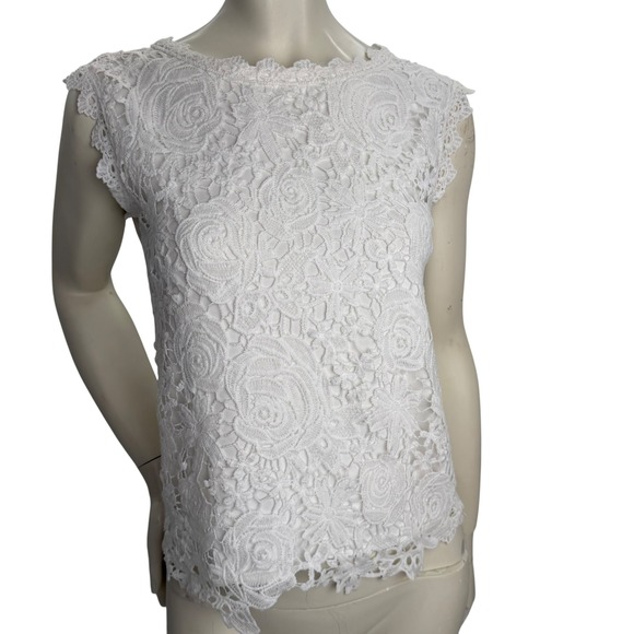 4 Floral Crochet Floral Lace Tops Whimsigoth Grunge Romantic Coquette Victorian - Picture 1 of 17